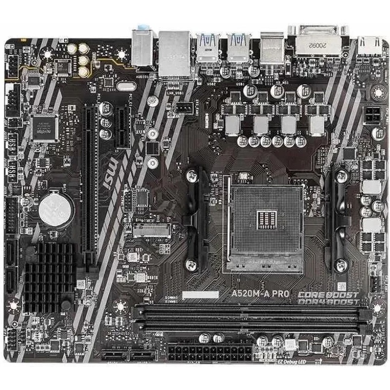 Изображение товара Материнская плата MSI Pro A520M-A