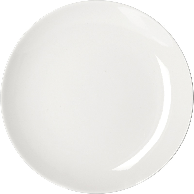 Изображение товара Универсальные фарфоровые тарелки Kunstwerk 22 см в упаковке 6 шт