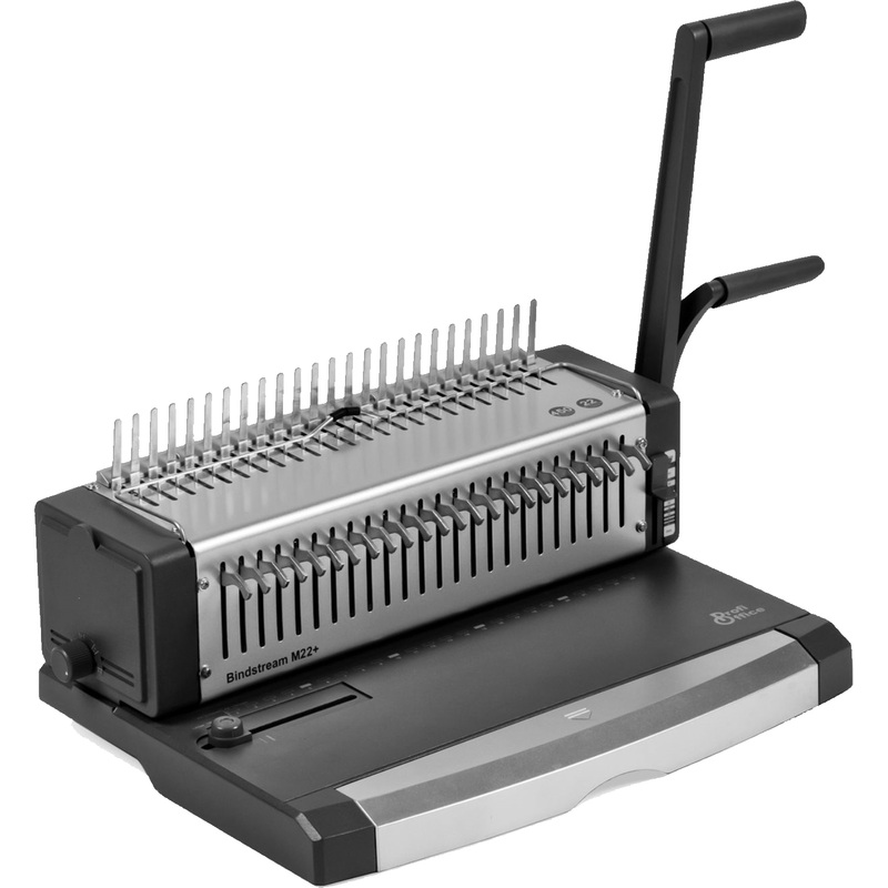 Изображение товара Брошюровщик ProfiOffice Bindstream M22 Plus - механический переплет для офиса