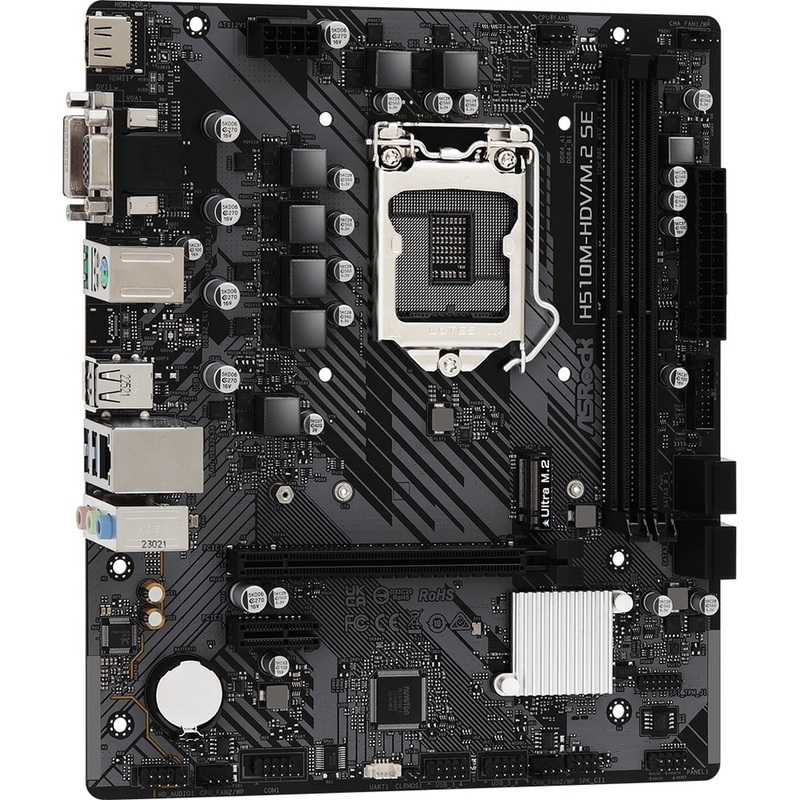 Изображение товара Материнская плата ASRock H510M-HDV/M.2 SE Изображение товара Материнская плата ASRock H510M-HDV/M.2 SE