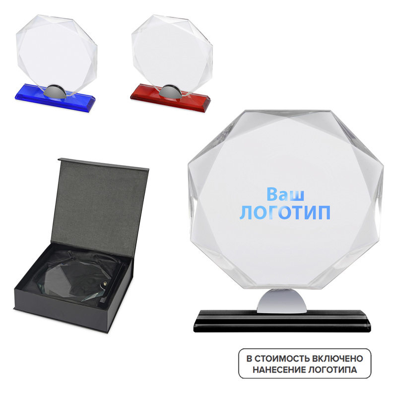 Изображение товара Награда Diamond стекло/металл для достижения успеха