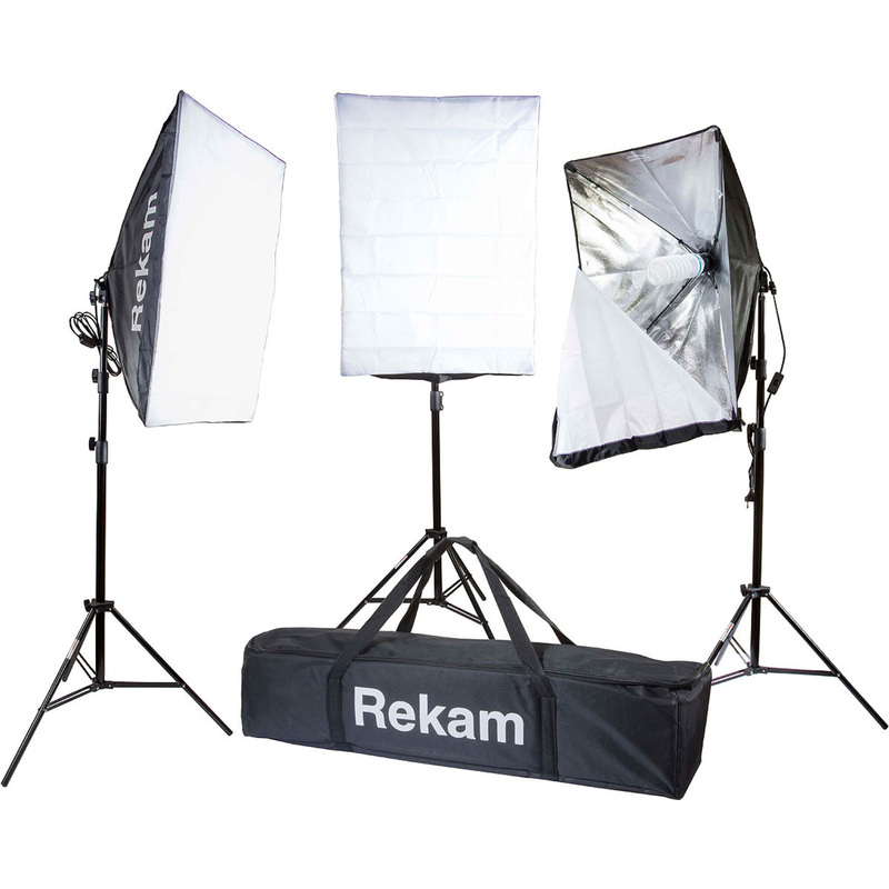Изображение товара Комплект осветителей Rekam CL-375-FL3-SB Kit (1509000124)