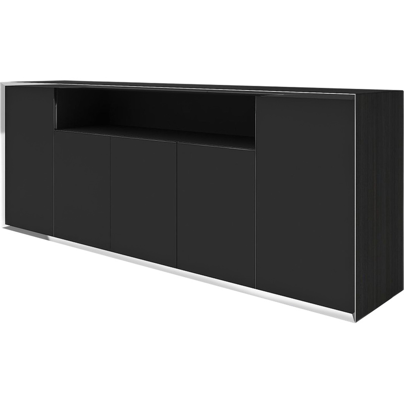 Изображение товара Шкаф для документов Ares Lux дуб жжёный 1955х400х800 мм минимализм стиль