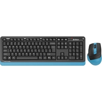Комплект беспроводной клавиатура и мышь A4Tech Fstyler FG1035 (FG1035  NAVY BLUE)