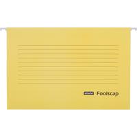 Подвесная папка Attache Foolscap до 200 листов желтая (5 штук в   упаковке)