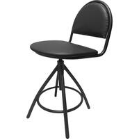 Стул лабораторный Easy Chair 232PPU РС61Т1/РС61 с опорой для ног черный   (экокожа, металл)