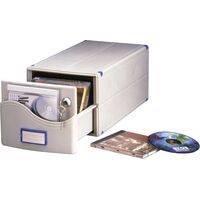 Уценка. Бокс для CD/DVD дисков ProfiOffice МВ-30 на 30 дисков CD-box