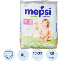 Подгузники-трусики для детей Mepsi 12-22 кг (38 штук в упаковке)