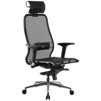 Кресло офисное easy chair 304 черное ткань сетка металл комус