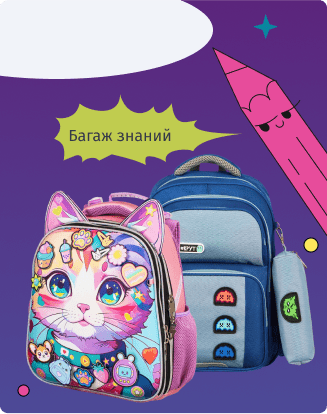 Рюкзаки и ранцы