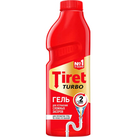Средство для прочистки труб Tiret Turbo гель 1 л