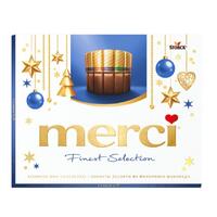 Конфеты шоколадные Merci ассорти из молочного шоколада 250 г