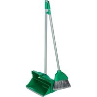 Комплект для уборки Hillbrush (щетка для пола и совок-ловушка) зеленый