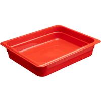 Гастроемкость Restola GN 1/2 32.5x26.5x6.5 cм 4 л полипропилен красная