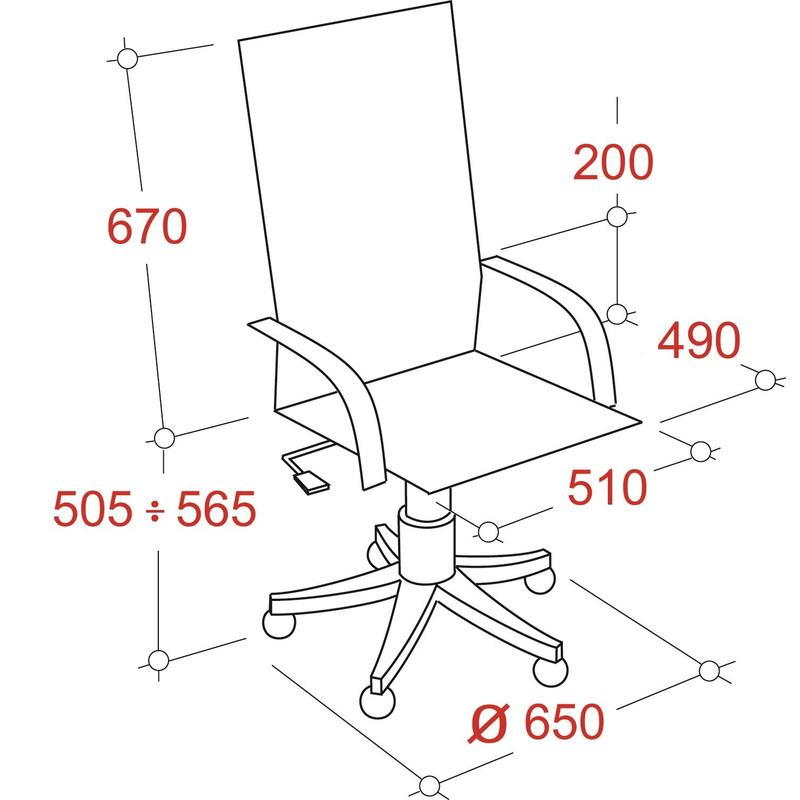 Кресло для руководителя easy chair 695 tpu черное экокожа пластик