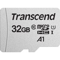 Карта памяти 32 ГБ Transcend micro SDHC TS32GUSD300S-A Class 10 UHS-I U1