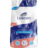 Порошок стиральный автомат Luscan Universal Свежесть 9 кг для белого и   цветного белья