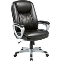 Кресло для руководителя Easy Chair 583 TPU (TR) чёрное (экокожа,  пластик)