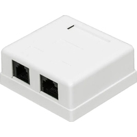Розетка TWT TWT-SM2-4512-WH RJ-45/RJ-12