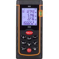 Лазерный дальномер RGK D60 (4610011870613)