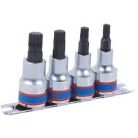 Набор головок King Tony Spline М6-М12 1/2" 4 предмета (4126PR)