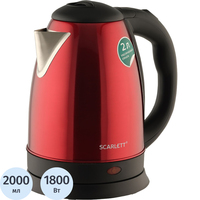 Чайник электрический Scarlett SC-EK21S76 красный
