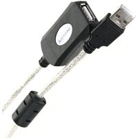 Удлинитель Vcom USB A - USB A 10 метров (VUS7049-10M)