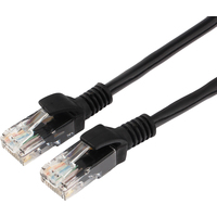 Патч-корд витая пара Cablexpert PP12-0.5M/BK 5e 0,5 м