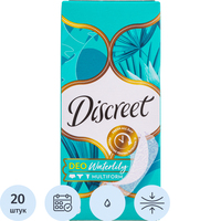 Прокладки женские ежедневные Discreet Deo Waterlily Multiform (20 штук в  упаковке)