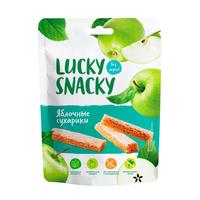 Сухарики Lucky Snacky яблочные 25 г