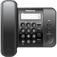 Телефон проводной Panasonic KX-TS2352RUB черный