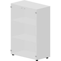 Шкаф для документов Artwood OMMS564BLBL со стеклом (белый, 800х440х1180  мм)