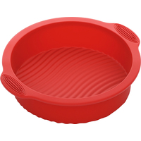 Форма для выпечки Nadoba Mila красная силиконовая 28x25 см
