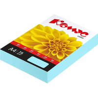 Бумага цветная для печати Комус Color океан пастель (А4, 80 г/кв.м, 500  листов)
