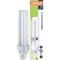 Лампа люминесцентная Osram 18 Вт G24D-2 D 4000 К 1200 Лм (4099854122958)