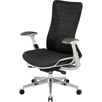 Кресло для руководителя Easy Chair 571 TTW чёрное (сетка/ткань, металл)