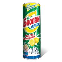 Универсальное чистящее средство Биолан Сочный лимон порошок 400 г