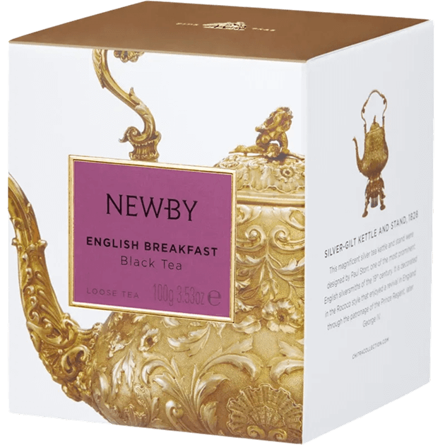 Чай листовой чёрный Newby English Breakfast 100 г