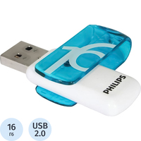Флешка USB 2.0 16 ГБ Philips Vivid 2.0 (FM16FD05B/97)