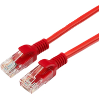 Патч-корд витая пара Cablexpert PP12-0.25M/R 5e 0,25 м
