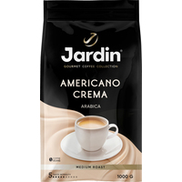 Кофе в зернах Jardin Americano Crema 1 кг (пакет)