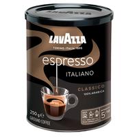 Кофе молотый Lavazza Espresso 250 г (железная банка)