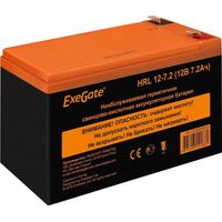 Батарея для ИБП ExeGate HRL 12-7.2 12 В 7.2 Ач