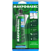 Герметик силиконовый Макрофлекс SX101 санитарный водостойкий прозрачный  70 мл