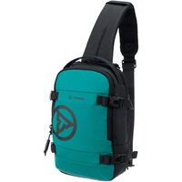 Рюкзак Torber Xtreme с одним плечевым ремнём 5 л зелёный/чёрный