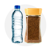 Продукты, вода, напитки