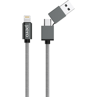 Кабель Pero DC-07 USB Type-C/USB-A - Lightning 20 Вт 1 метр  (4603768350965)
