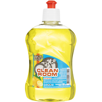 Средство для мытья посуды Clean Room Лимон жидкость 0.5 л с дозатором