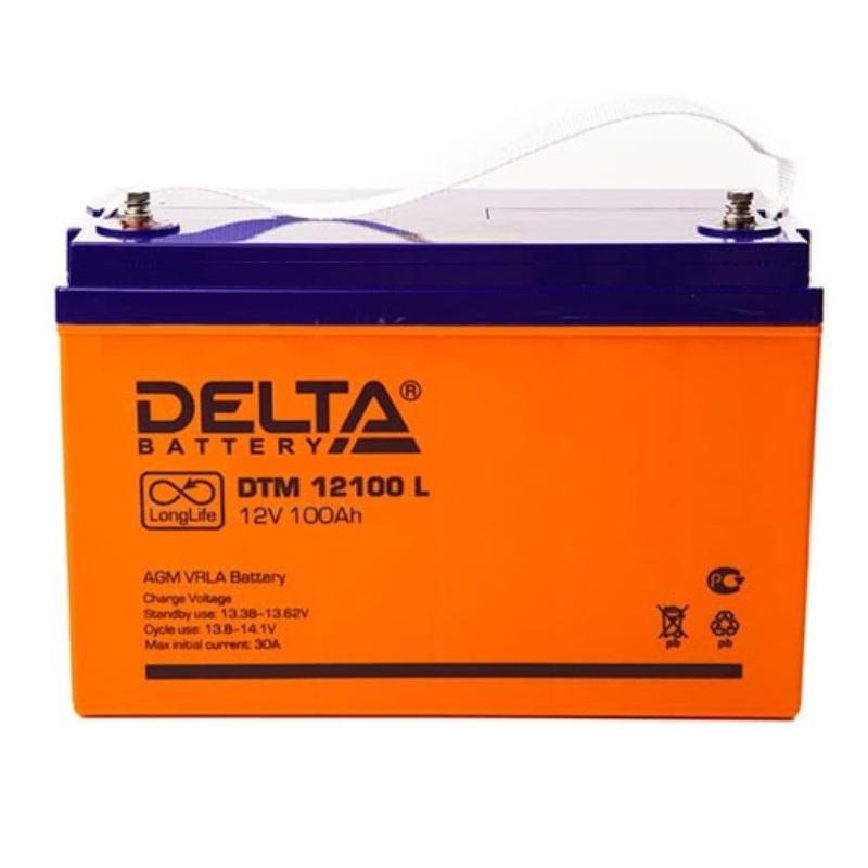 Аккумулятор delta ups. Аккумуляторы Delta DTM 12-100. Аккумулятор Delta DTM 12100 L. Батарея аккумуляторная DTM 12100 Delta. Delta Battery DTM 12100 L.