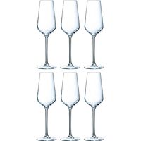 Уценка. Набор бокалов (фужеров) для шампанского Chef&Sommelier  Флюте Дистинкшн 230 мл (6 штук в упаковке)